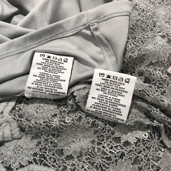 R & M Richard’s Petite Silver Mother Of Bride Jacket Dress - Women’s 10P - Picture 12 of 12